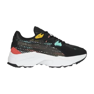 Baskets Puma Wmns Orkid 'We Are Legends – Mas Camp' Noir/Blanc/Menthe Électrique/Saumon 390181 01