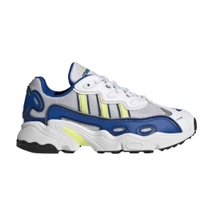 adidas Wmns Ozweego OG 'White Royal Pulse Yellow' Baskets Blanc Nuage/Jaune Pulse/Bleu Royal IE6998
