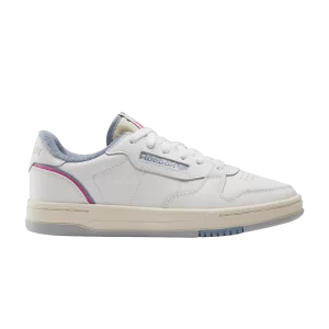Reebok Wmns Phase Court 'Chalk Vintage Blue' Baskets Craie/Vintage Bleu/Laser Rose 100075017