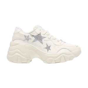 Baskets Puma Wmns Pulsar Wedge Star 'Frosted Ivory Silver' Matte Ivory/Silver 398675 01