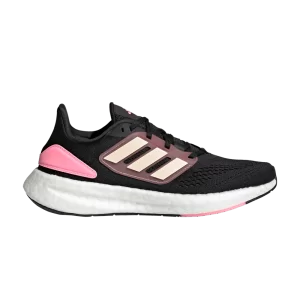 adidas Wmns PureBoost 22 'Black Pink Strata' Noir/Orange Bliss/Rose Strata HQ8581