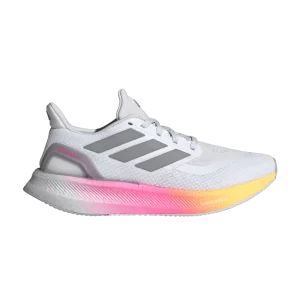 adidas Wmns PureBoost 5 Blanc Rose Lucide Blanc Nuage/Argent Métallique/Étincelle IE0524