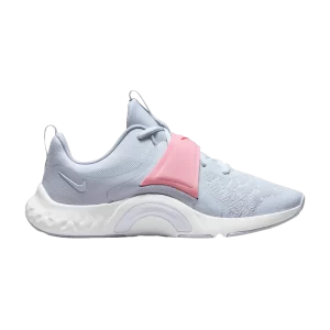 Nike Wmns Renew In-Season TR 12 'Gris Medium Soft Pink' Gris football/Rose bébé moyen/Bleu murmure/Cramoisi clair DD9301 005