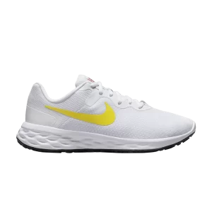 Nike Wmns Revolution 6 Next Nature 'Blanc Opti Yellow' Blanc/Opti Jaune/Noir DC3729 105