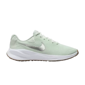 Nike Wmns Revolution 7 'Barely Green Metallic Silver' Vert à peine/Blanc/Platine/Argent métallique FB2208 303
