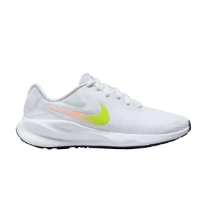 Nike Wmns Revolution 7 'White Cyber' Blanc/Cramoisi/Raisin foncé/Cyber FB2208 103