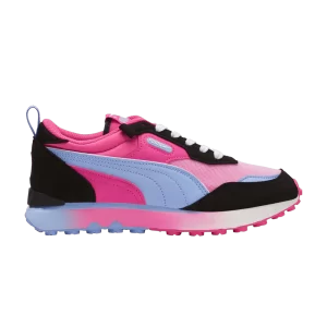 Puma Wmns Rider FV 'Muted Martians' Baskets Noir/Lavande Intense/Rose Lumineux 392154 01