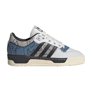 adidas Wmns Rivalry Low 86 'Python' Baskets Dash gris/Noir/Blanc crème HQ7017