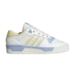 adidas Wmns Rivalry Low 'White Blue Dawn' Blanc Core/Presque Jaune/Dawn Bleu IG3332