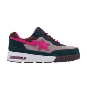 Baskets BAPE Wmns Roadsta #1 M1 'Dark Teal Pink' Rose 1J30291021 PNK