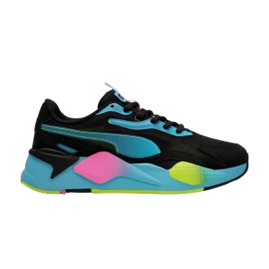 Baskets Puma Wmns RS-X3 'Translucent 'Noir/Atoll Bleu/Glow Rose 384734 01