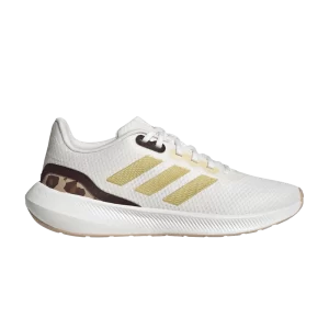 adidas Wmns Runfalcon 3.0 'White Gold Leopard' Noyau blanc/Or métallique/Beige magique IE0751