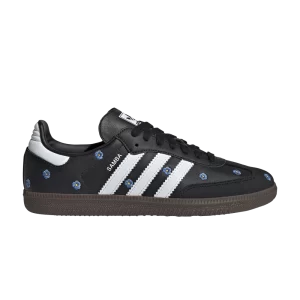 adidas Wmns Samba OG 'Black Floral Broderie' Baskets Noir/Blanc Chaussures/Bubblegum IF4397