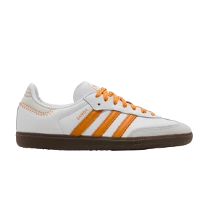 adidas Wmns Samba OG 'White Equipment Orange' Baskets Chaussures blanches/Equipment Orange/Blanc IE6521