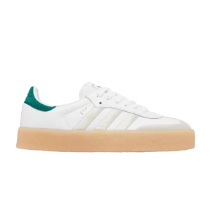 adidas Wmns Sambae 'Off White Green' Baskets Blanc/Alumine/Or Métallique IF7162