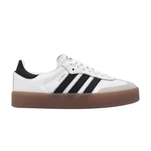 adidas Wmns Sambae 'White Black Gum' Baskets Blanc Nuage/Noir/Or Métallique JI1349