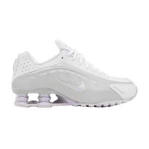 Nike Wmns Shox R4 'Platinum Barely Grape' Blanc/Platine Métallique/Teinte Platine/À peine Raisin HF5076 100