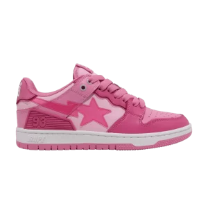 Baskets BAPE Wmns Sk8 Sta #51 'Pink' Rose 1K80291351 PNK