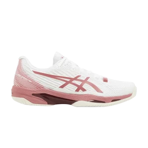 ASICS Wmns Solution Speed FF 2 'White Light Garnet' Blanc/Grenat clair 1042A136 105