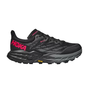 HOKA Femme Speedgoat 5 GORE-TEX 'Noir Rouge' Noir/Noir 1127913 BBLC