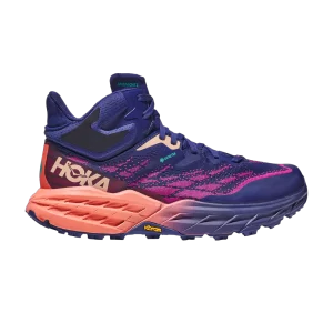 HOKA Wmns Speedgoat 5 Mid GORE-TEX 'Bellwether Blue Camellia' Bellwether Blue/Camellia 1127919 BBCML