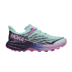 HOKA Wmns Speedgoat 5 'Sunlit Ocean' Baskets Océan ensoleillé/Ciel nocturne 1123158 SONS