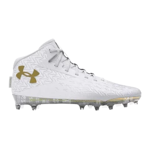 Under Armour Wmns Spotlight 4 MC 'White Metallic Gold' Baskets Blanc/Or métallisé 3027311 100