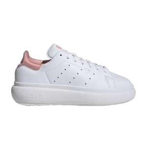 adidas Wmns Stan Smith Platform 'White Semi Pink Spark' Baskets Chaussures Blanches/Chaussures Blanches/Half Rose Sparkle IF7013