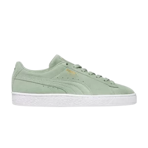 Puma Wmns Suede 'NYC' Baskets Vert Brume/Blanc/Sable Dune 396113 01