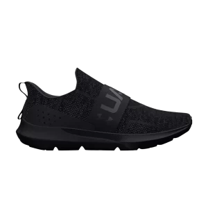 Under Armour Wmns Surge 3 Slip 'Triple Noir' Noir 3026507 002