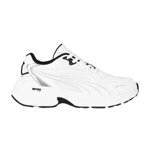 Baskets Puma Wmns Teveris Nitro 'Métallique – Blanc Noir 'Blanc/Argent 391098 03