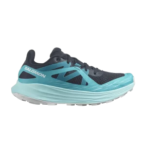 Salomon Wmns Ultra Flow 'Carbon White' Baskets Carbone/Bleu Paon/Blanc L47485800