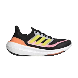 adidas Wmns UltraBoost Light 'Noir Jaune Orange' Noir/Jaune vif/Blanc nuage HQ6346