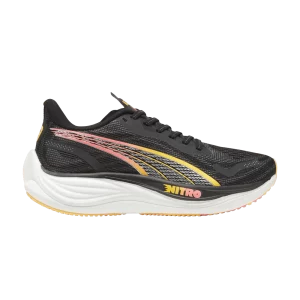Baskets Puma Wmns Velocity Nitro 3 'Black Sun Stream 'Noir/Argent/Solar Flow 309702 01