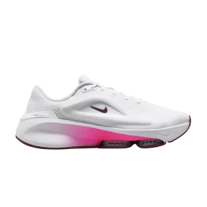 Nike Wmns Versair 'White Fierce Pink' Baskets Blanc/Rose Fierce/Argent Métallique/Rouge Équipe Foncé DZ3547 100
