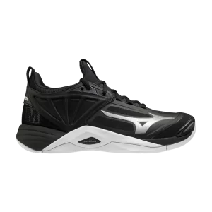 Mizuno Wmns Wave Momentum 2 'Black Silver' Baskets Noir/Argent 430294 9073