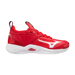Mizuno Wmns Wave Momentum 2 'Rouge Blanc' Baskets Rouge/Blanc 430294 1000