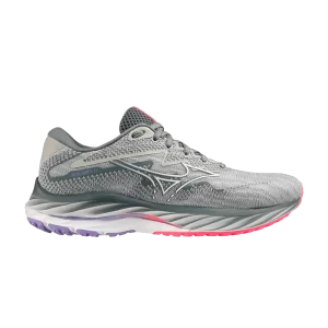 Mizuno Wmns Wave Rider 27 'Pearl Blue White' Bleu Perle/Blanc 411418 5F00