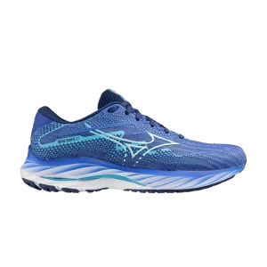 Mizuno Wmns Wave Rider 27 'Ultramarine' Baskets Outremer/Blanc 411418 UM00