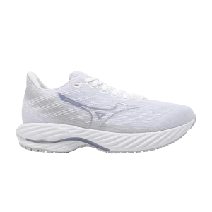 Mizuno Wmns Wave Rider 28 Super Wide 'White Purple Impression' Blanc/Cloud Nimbus/Violet Impression J1GD240623