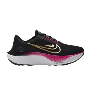 Nike Wmns Zoom Fly 5 'Black Gold Fireberry' Noir/Blanc/Fireberry/Or Métallique DM8974 004