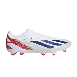 Baskets adidas X Crazyfast.1 FG 'USA' Blanc Nuage/Bleu Puissance/Rouge IG0664