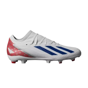 Baskets adidas X Crazyfast.3 FG 'USA' Blanc nuage/Bleu puissance/Rouge IG0665