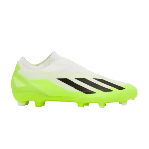 adidas X Crazyfast.3 Laceless FG 'Crazyrush Pack' Nuage Blanc/Couleur Noir/Citron Radiant HQ4515