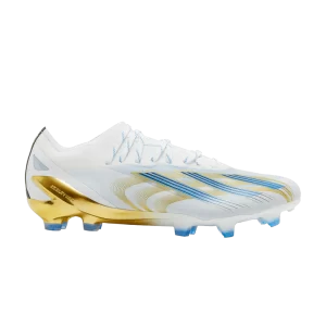 Baskets adidas X Crazyfast Messi.1 FG 'Las Estrellas' Blanc nuage/Bleu pulse/Or métallique ID3529