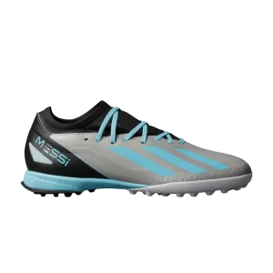 adidas X Crazyfast Messi.3 TF 'Infinito Pack' Argent Métallisé/Bleu Bonheur/Noir IE4074