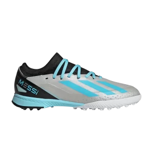 adidas X Crazyfast Messi.3 TF J 'Infinito Pack' Argent Métallisé/Bliss Bleu/Noir IE4073