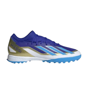 Baskets adidas X Crazyfast Messi League TF 'Spark Genius' Bleu lucide/Explosion bleue/Nuage blanc ID0718