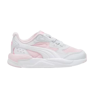 Puma X-Ray Speed AC Little Kid 'Whisp Of Pink' Baskets Rose Whisper/Blanc/Silver Mist 384899 22