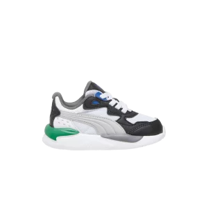 Puma X-Ray Speed Baskets 'Black Grey Green' pour tout-petits Blanc/Gris clair froid/Noir/Vert archive 384900 14